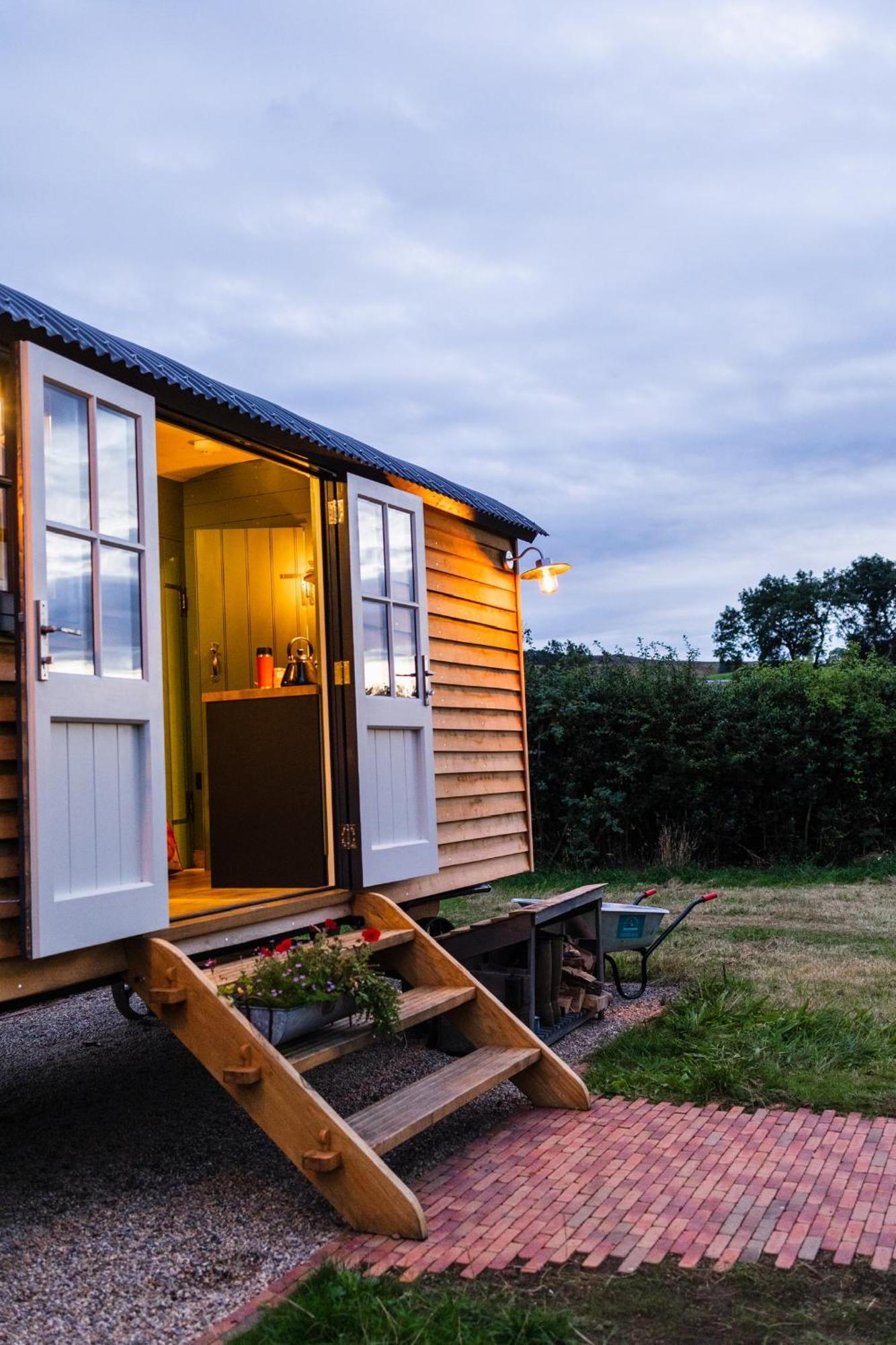 Toadland Shepherd Huts Durham Kültér fotó