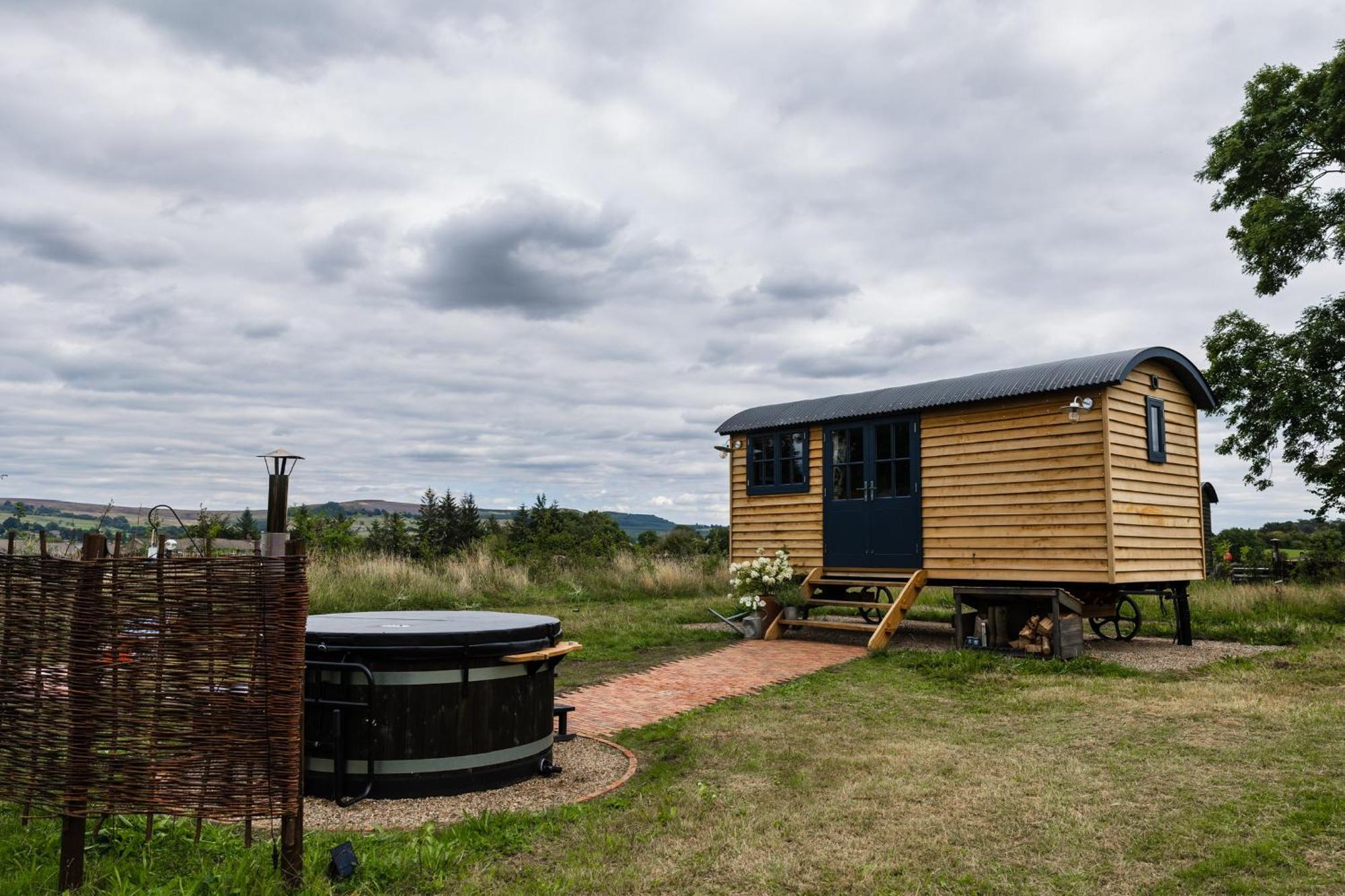 Toadland Shepherd Huts Durham Kültér fotó